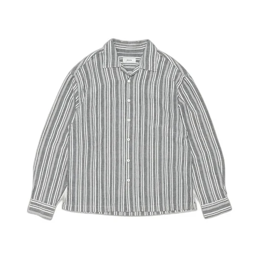 Natural Dyeing Handspun Open Collar Shirts