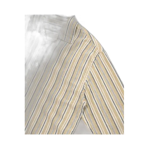 Natural Dyeing Handspun Open Collar Shirts