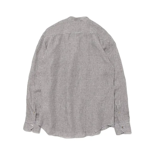 Sby266 Stand Collor Check Shirt
