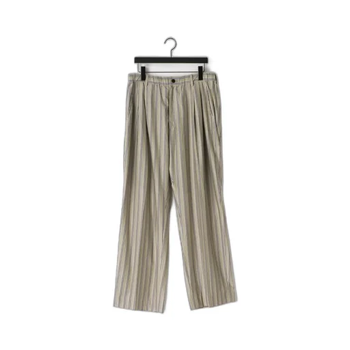 46G Stripe Tuck Easy Pants