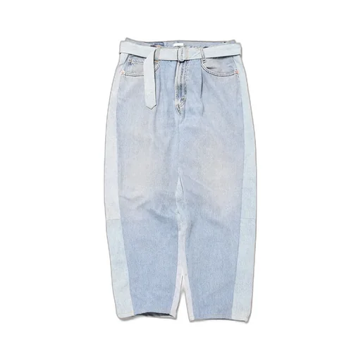 Reconstructed Belt Buggy Pants