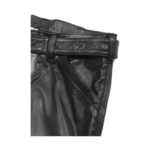 Leather Painter Pants