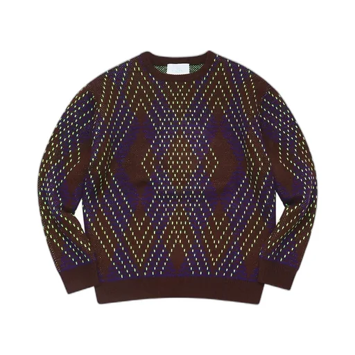 Big Argyle Sweater