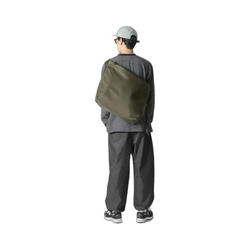 Nylon Messenger Bag