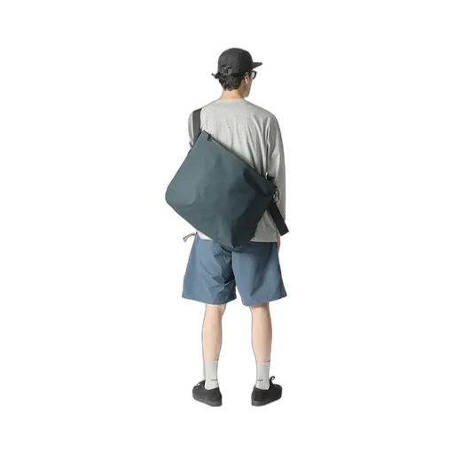 Nylon Messenger Bag