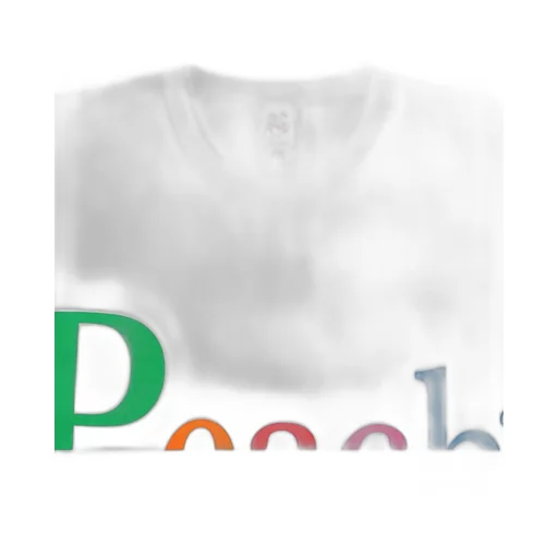 Not Apple Tee Peach - Fruit Of The Loom Edition
