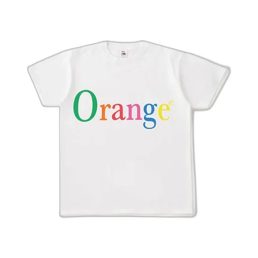 Not Apple Tee Orange - Fruit Of The Loom Edition