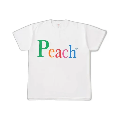 Not Apple Tee Peach - Fruit Of The Loom Edition