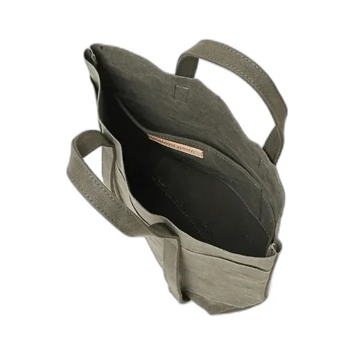 Washed Canvas 4P Tote