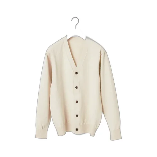 Rigid Cashmere Sweater Cardigan