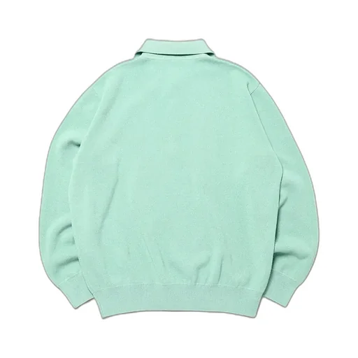 Long Sleeve Polo Sweater
