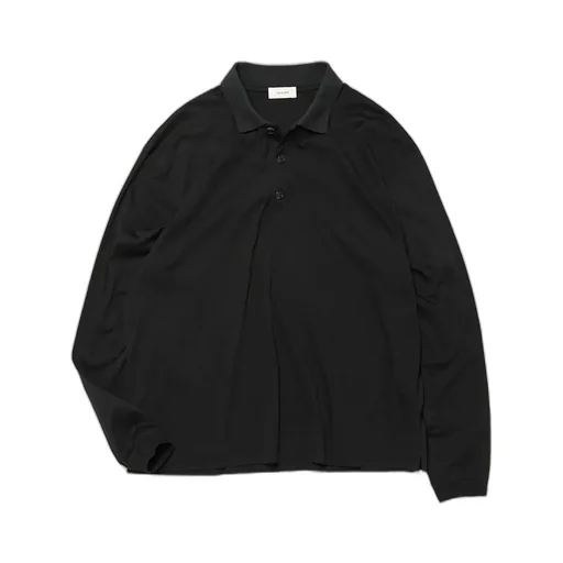 Ckcs-033 Long Sleeve Polo - Cotton