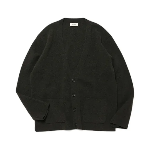 Ckkt-037 V Neck Cardigan - Wool