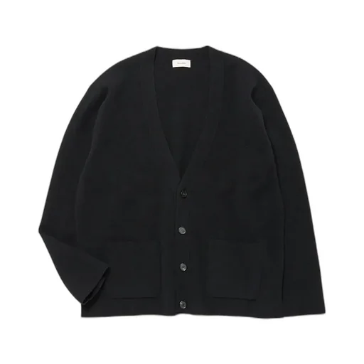 Ckkt-037 V Neck Cardigan - Wool