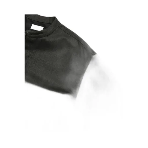 Cksh-023 Collarless Over Shirts - Wool