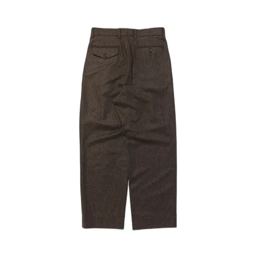 Cktr-027 Inverted Pleats Trouser - Wool