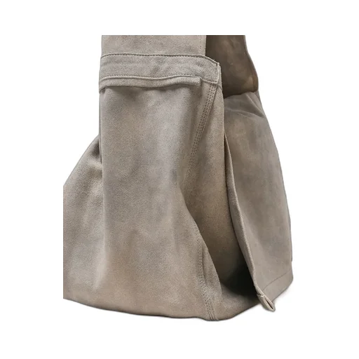 Leather Shoulder Bag - Cow Split Leather