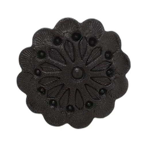 × Rooster King&Co., Leather Carving Pins - Small Concho Style B