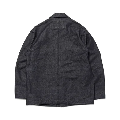 Cashmere Denim Railroad Chore Jacket