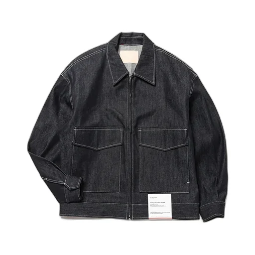 Selvage Denim Zip Jacket