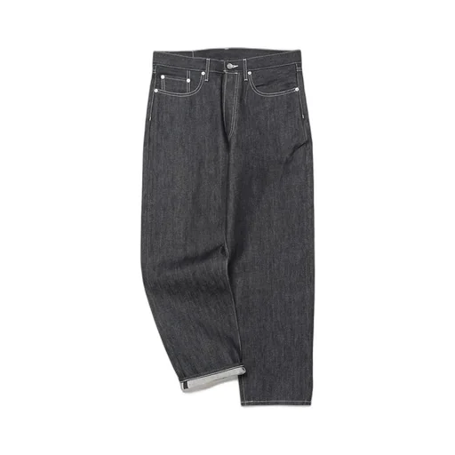 Selvage Denim Five Pocket Tapered Pants
