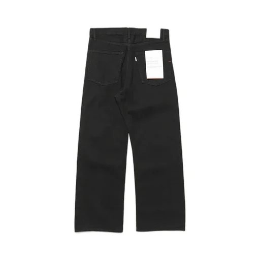 Selvage Denim Five Pocket Wide Straight Pants