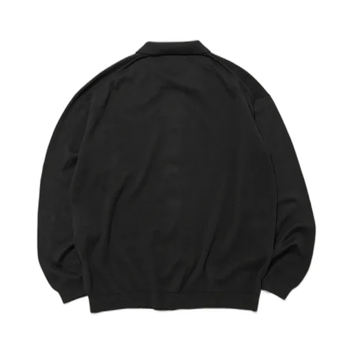 Suvin High Gauge Knit Oversized L/S Shirt