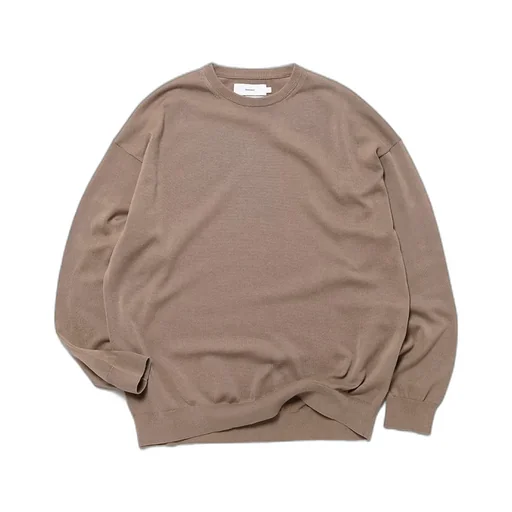 Suvin High Gauge L/S Crew Neck Knit
