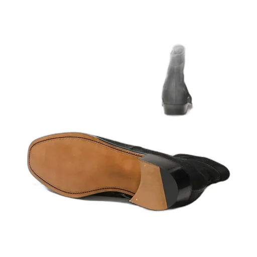 Side Zip Boots - Waxed Ezojika Suede