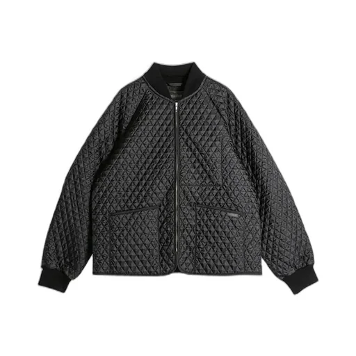 Black Edition Lightweight Zipped Bomber Jacket
