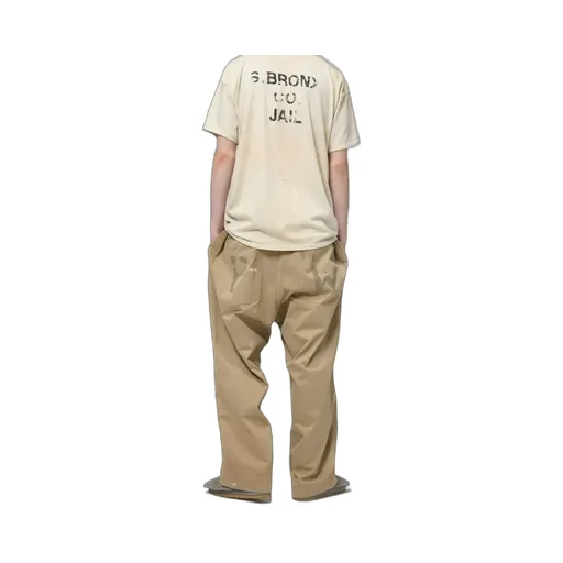 Pw 41 Khaki Trousers Aged