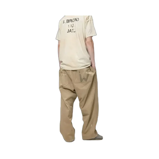 Pw 41 Khaki Trousers Aged
