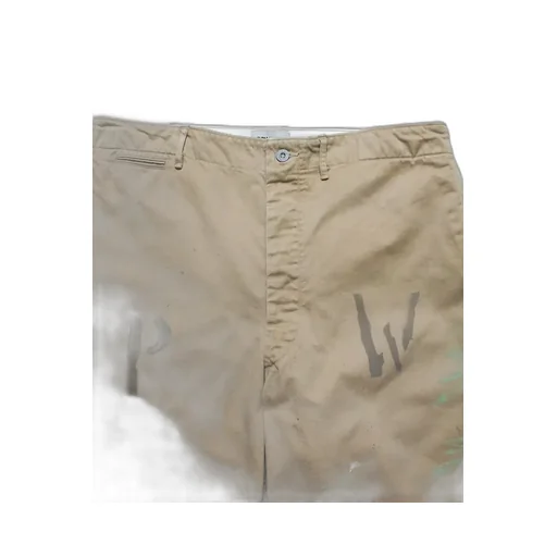 Pw 41 Khaki Trousers Aged