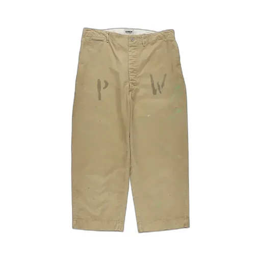 Pw 41 Khaki Trousers Aged