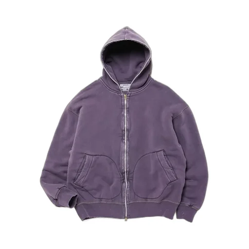 Damaged W-Face Lock Hoodie