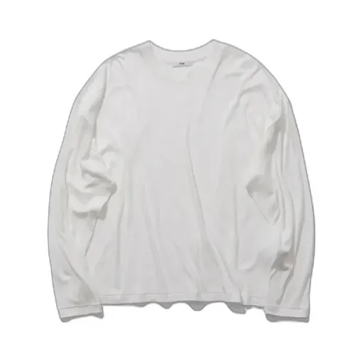 Cotton Linen Fraise | Long Sleeve T-Shirt