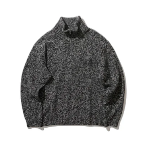 Lambs Wool | Half Zip Sweater