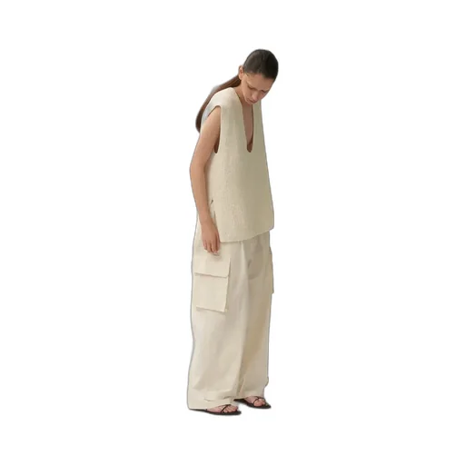 Silk Washi Liliyarn | V-Neck Vest