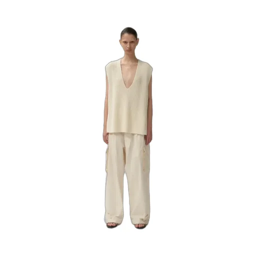 Silk Washi Liliyarn | V-Neck Vest