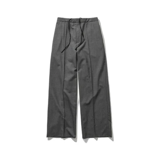 Wool Tropical | Pin Tuck Easy Pants