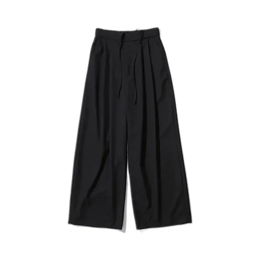 Wool Tropical | Wide Easy Pants