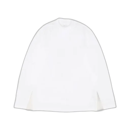 Cottony Long Sleeve Mock Neck