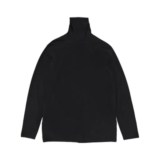 Cottony Long Sleeve Turtle Neck