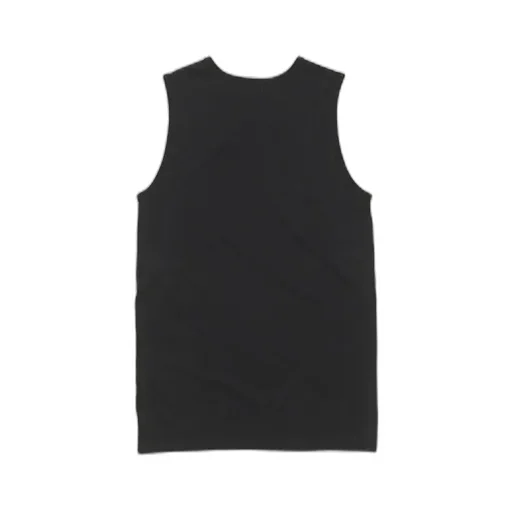 Cottony No Sleeve Round Neck
