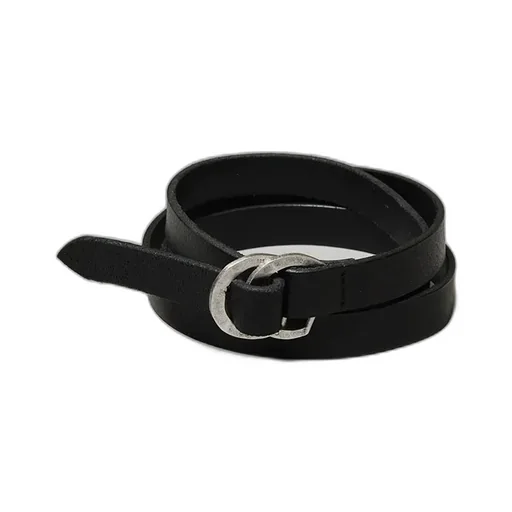 Double Ring Belt - Cow Skin