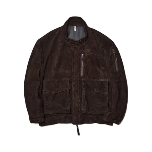 Bomber Jacket - Sheep Suede