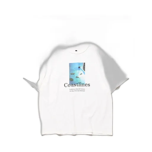 Coastlines T-Shirt With Cassette Tape