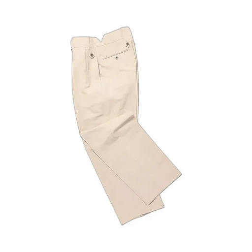 British Army Chinos - Linen×Cotton High Count Poplin