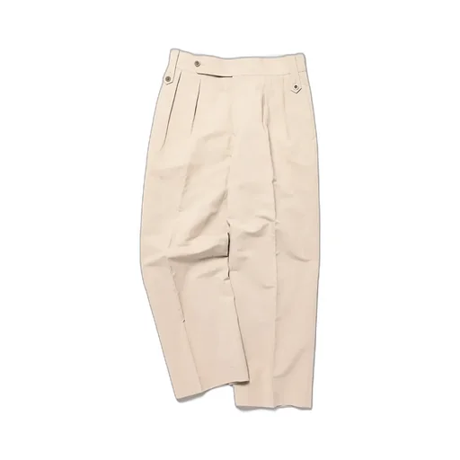 British Army Chinos - Linen×Cotton High Count Poplin