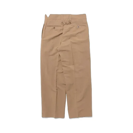 British Army Chinos - Linen×Cotton High Count Poplin